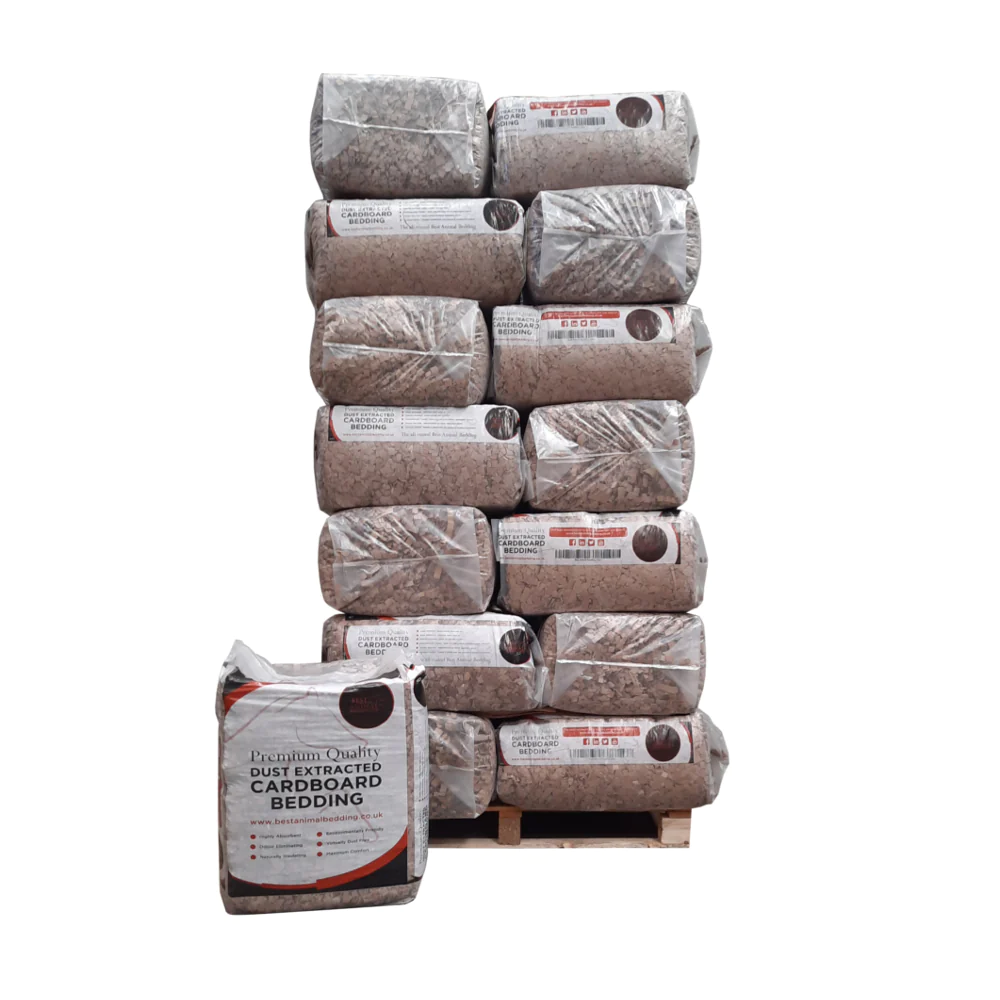 Cardboard Animal Bedding - 28 Bales (Full Pallet)